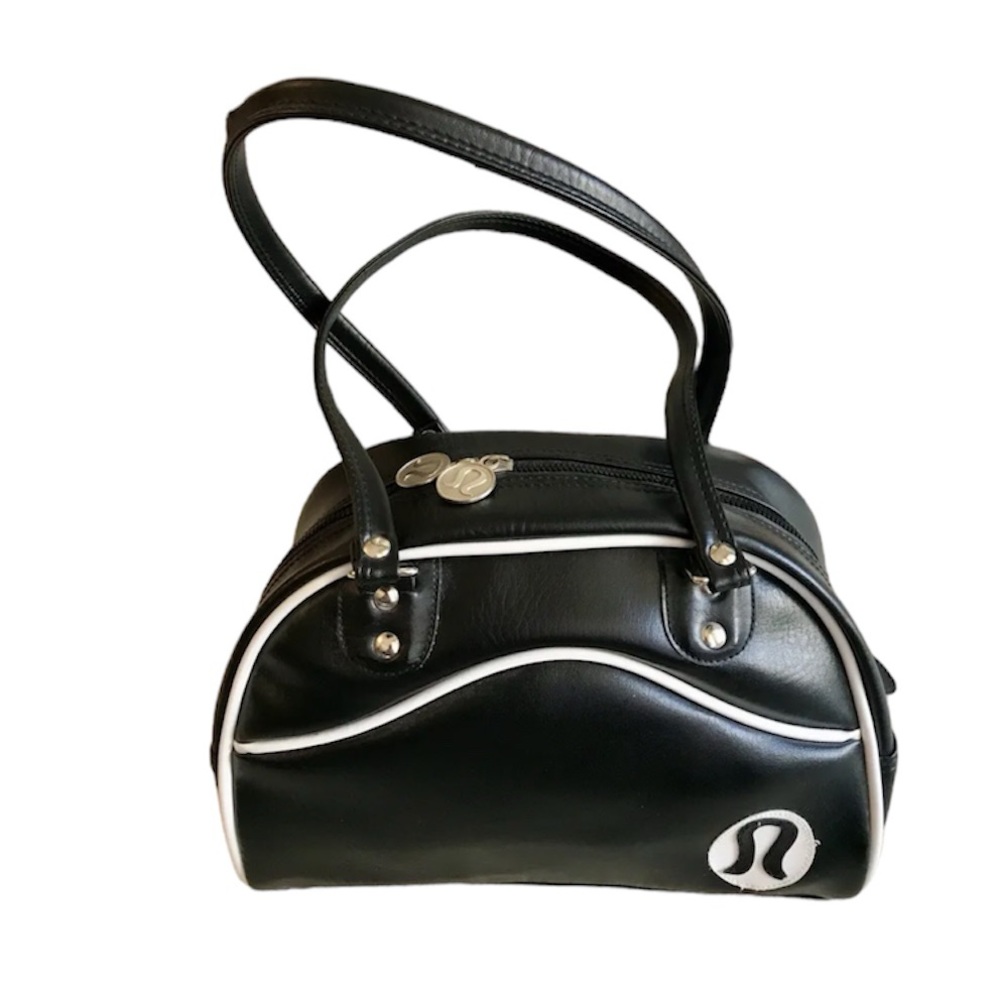 Lululemon - VINTAGE- Bowler Bag - Gym / Shopping Purse- RARE🖤🤍🎳